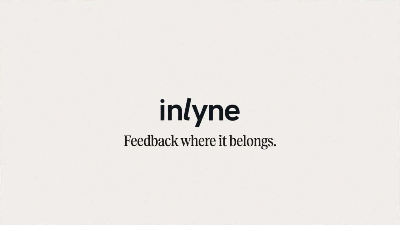 Inlyne in-context website feedback interface preview