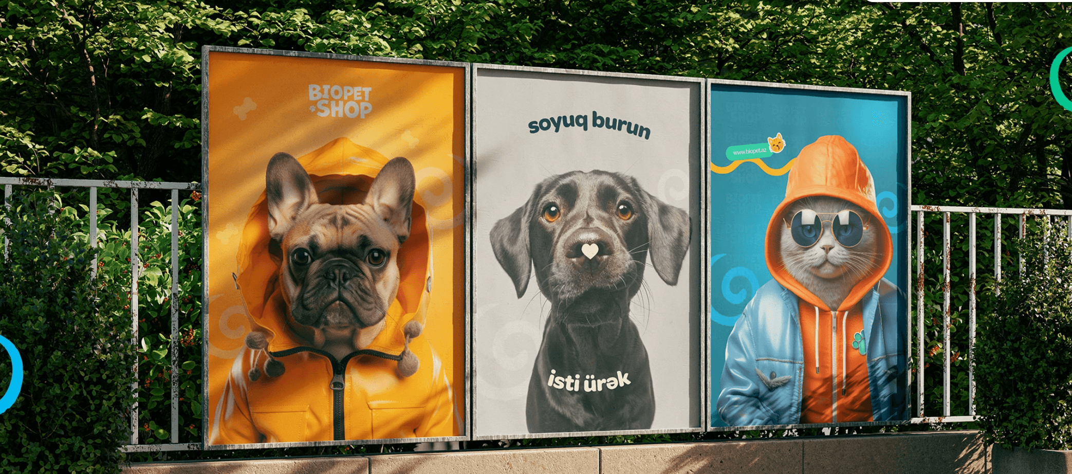 biopet street banners