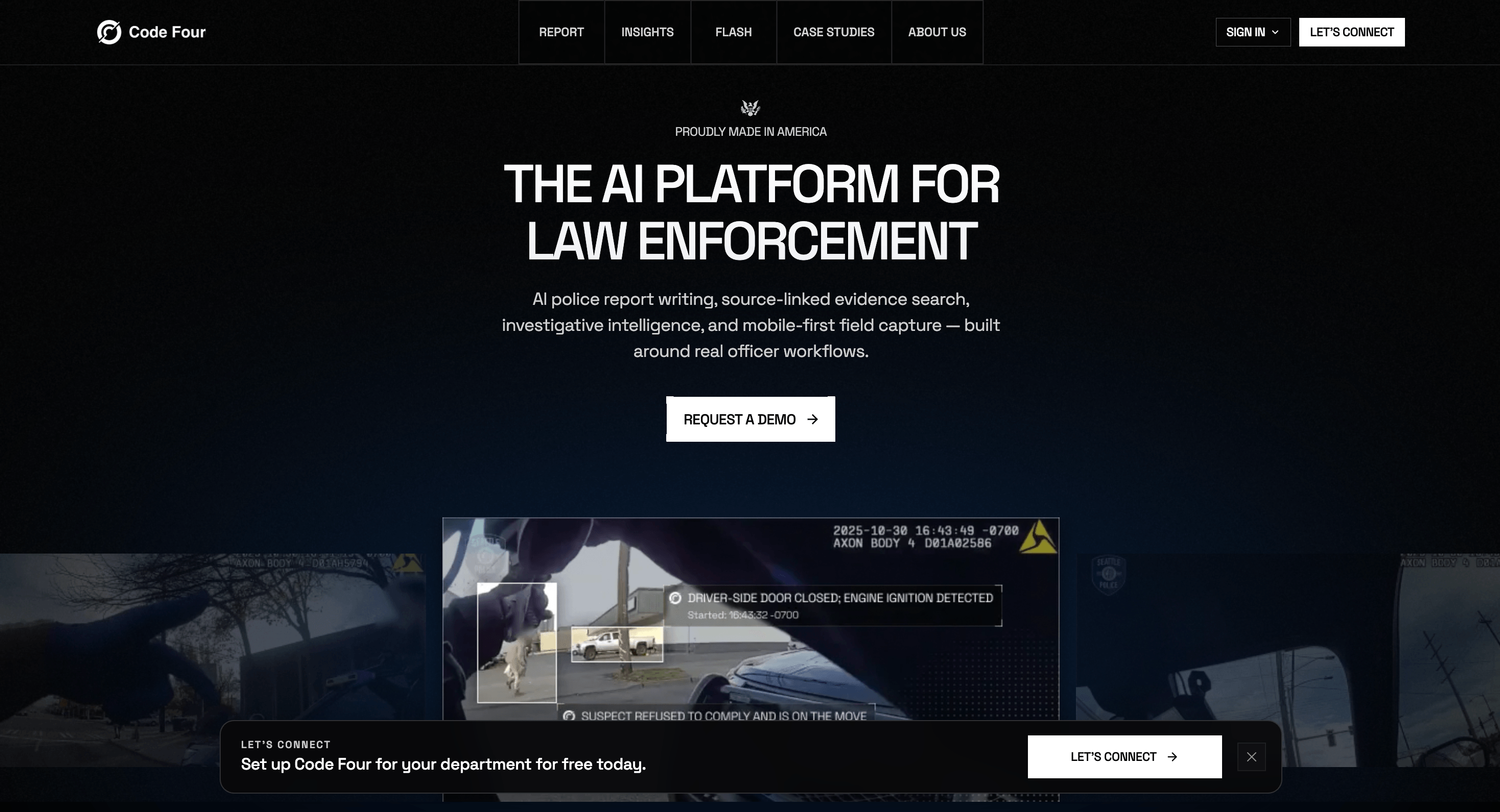 CodeFour Website by Semiotic